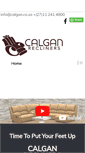 Mobile Screenshot of calgan.co.za